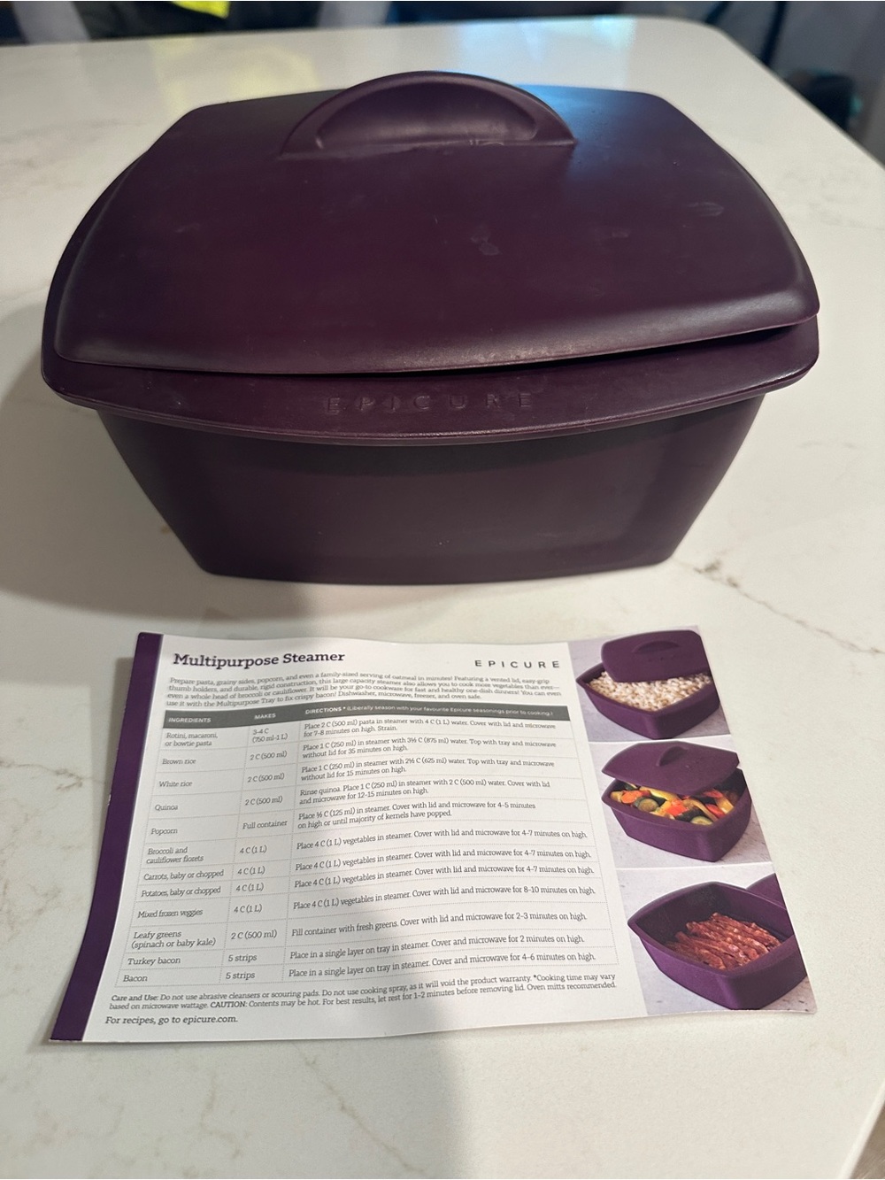 Multipurpose Steamer - Plum
